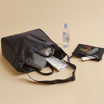 Viellan Gepäckträgertasche Gepäcktasche, Reisetasche, wasserdichte Umhängetasche, große Kapazität, Kann in der Hand oder über der Schulter getragen werden