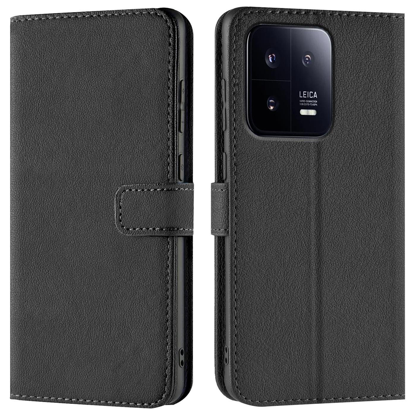 CoolGadget Handyhülle Wallet Klapp Tasche Book Case für Xiaomi 13 6,36 Zoll, Hülle Klapphülle Flip Cover Etui Schutzhülle
