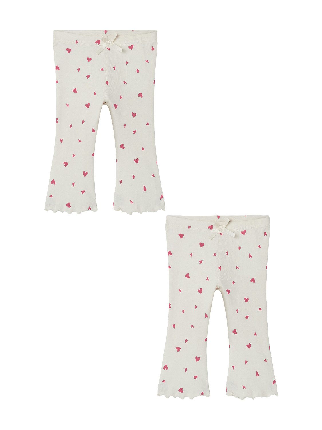 Name It Stoffhose 2er-Set modische Schlaghose Flared Fit (2-tlg) NBFTULLY XSL FLARE PANT