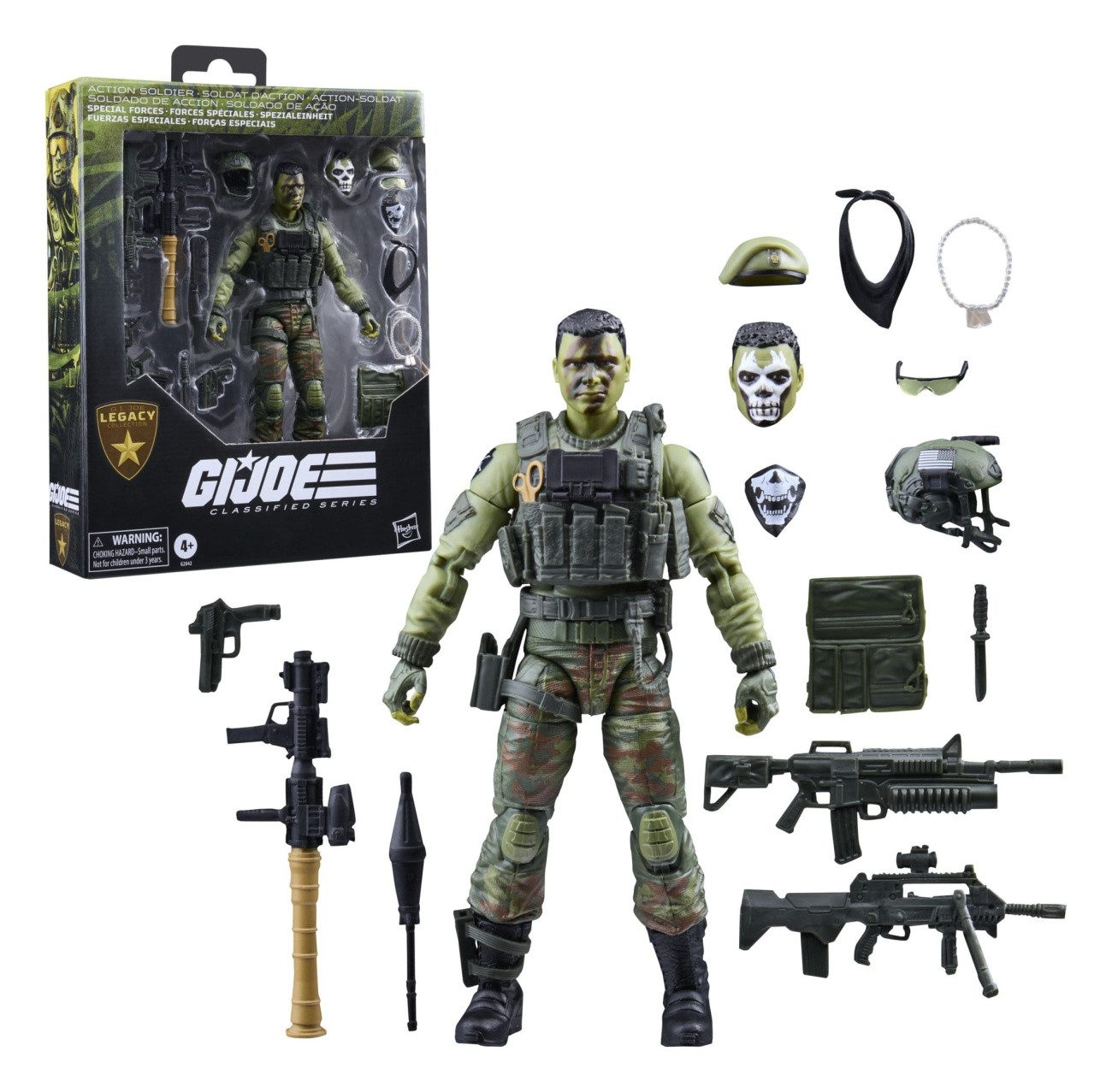 Hasbro Actionfigur G.I. Joe Classified Series Legacy Collection Actionfigur Action Soldie