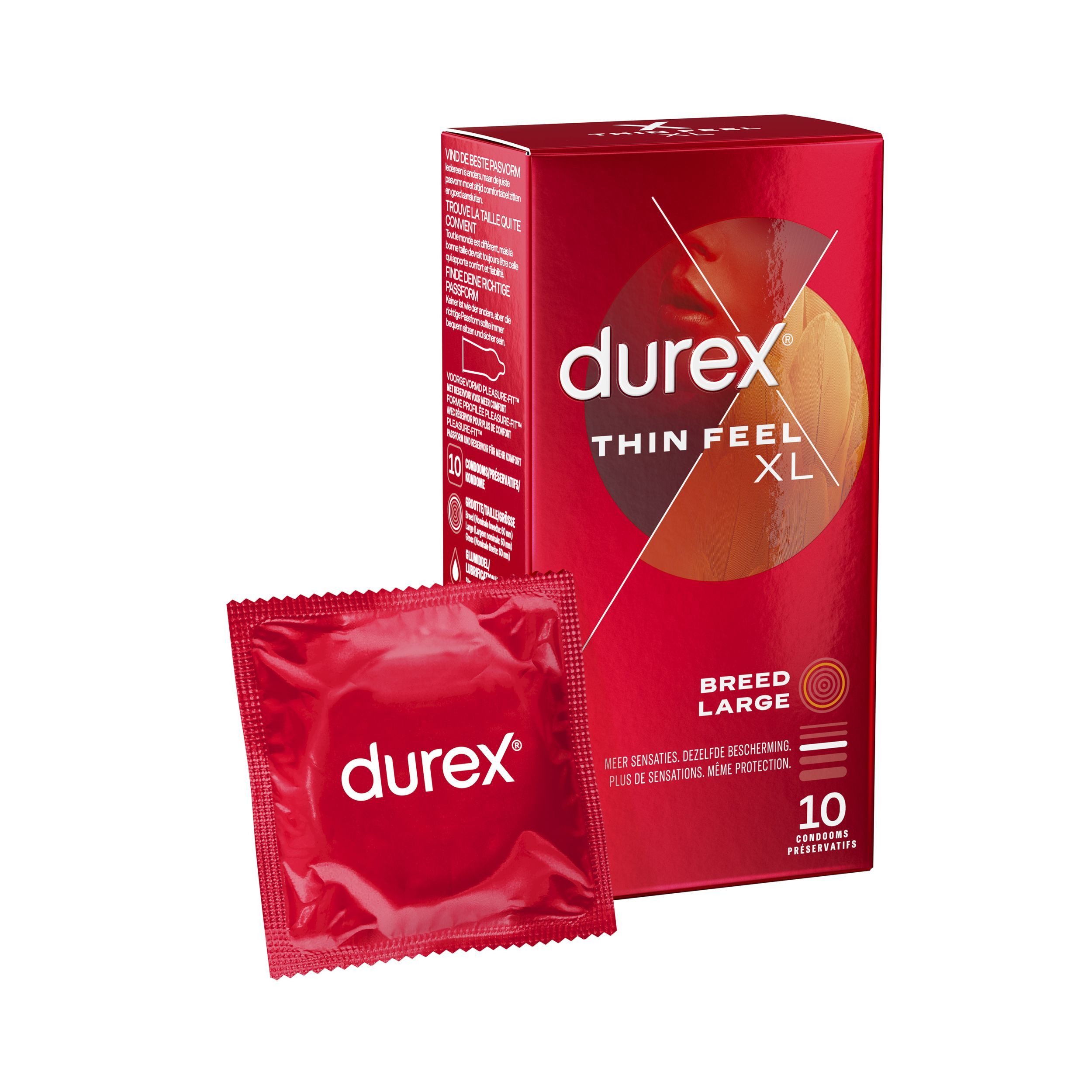 durex Kondome Durex Kondome Thin Feel XL - 10 Stück