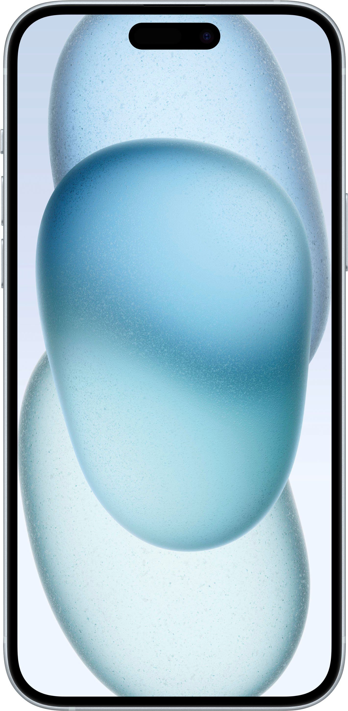 Apple iPhone 15 Plus 128GB Speicherplatz, cm/6,7 Smartphone Zoll, Kamera) blau GB MP 128 48 (17