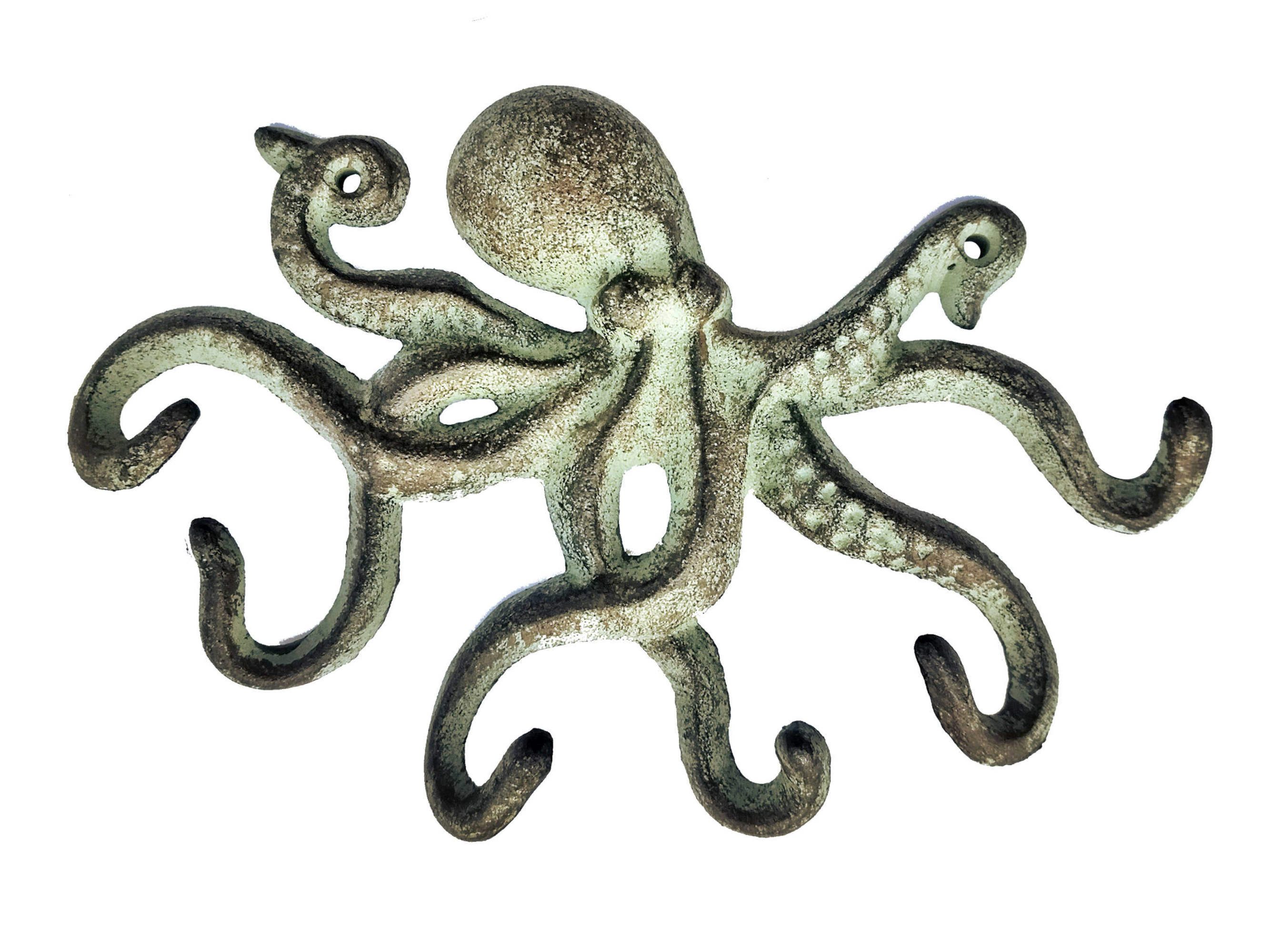 Paulslandhaus Hakenleiste Octopus grün günstig online kaufen