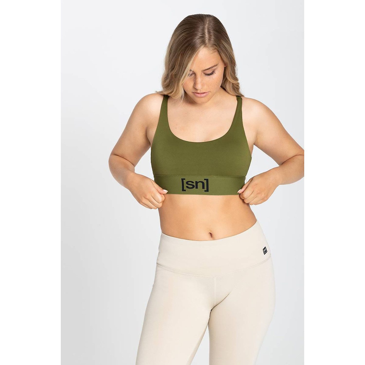 SUPER.NATURAL Set: Sport-BH Bikiniunterteil W BISHI HIGHWAIST BRIEFS