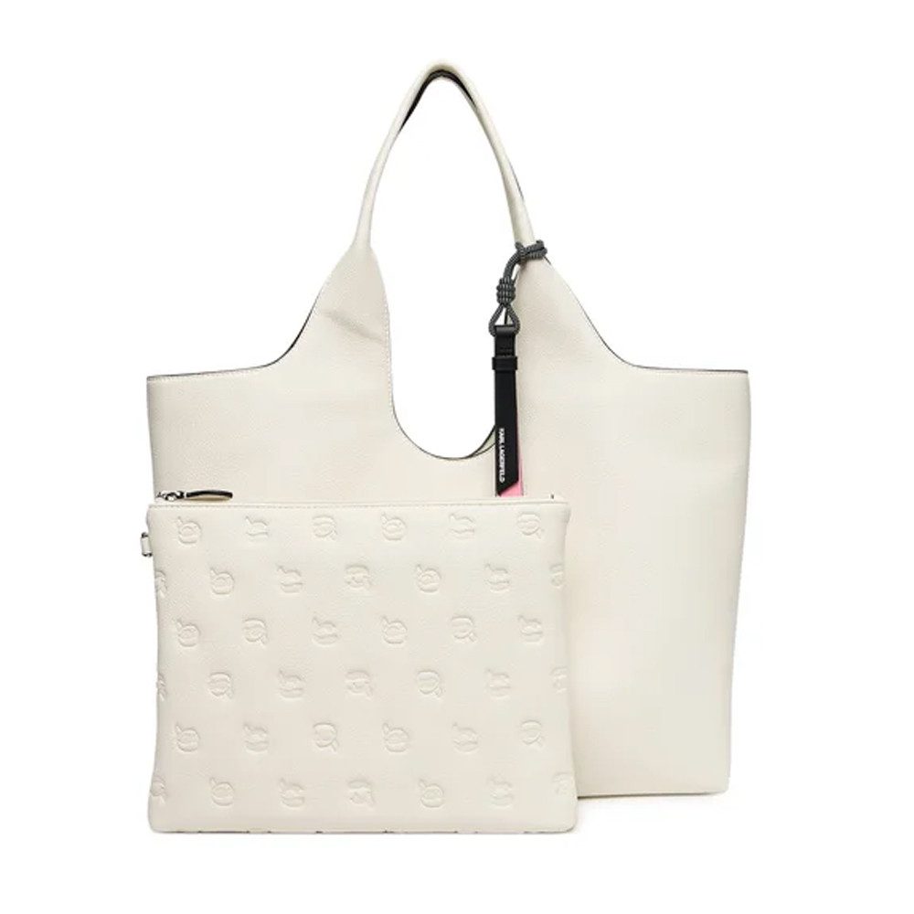KARL LAGERFELD Shopper Ikon Grainy Soft Tote