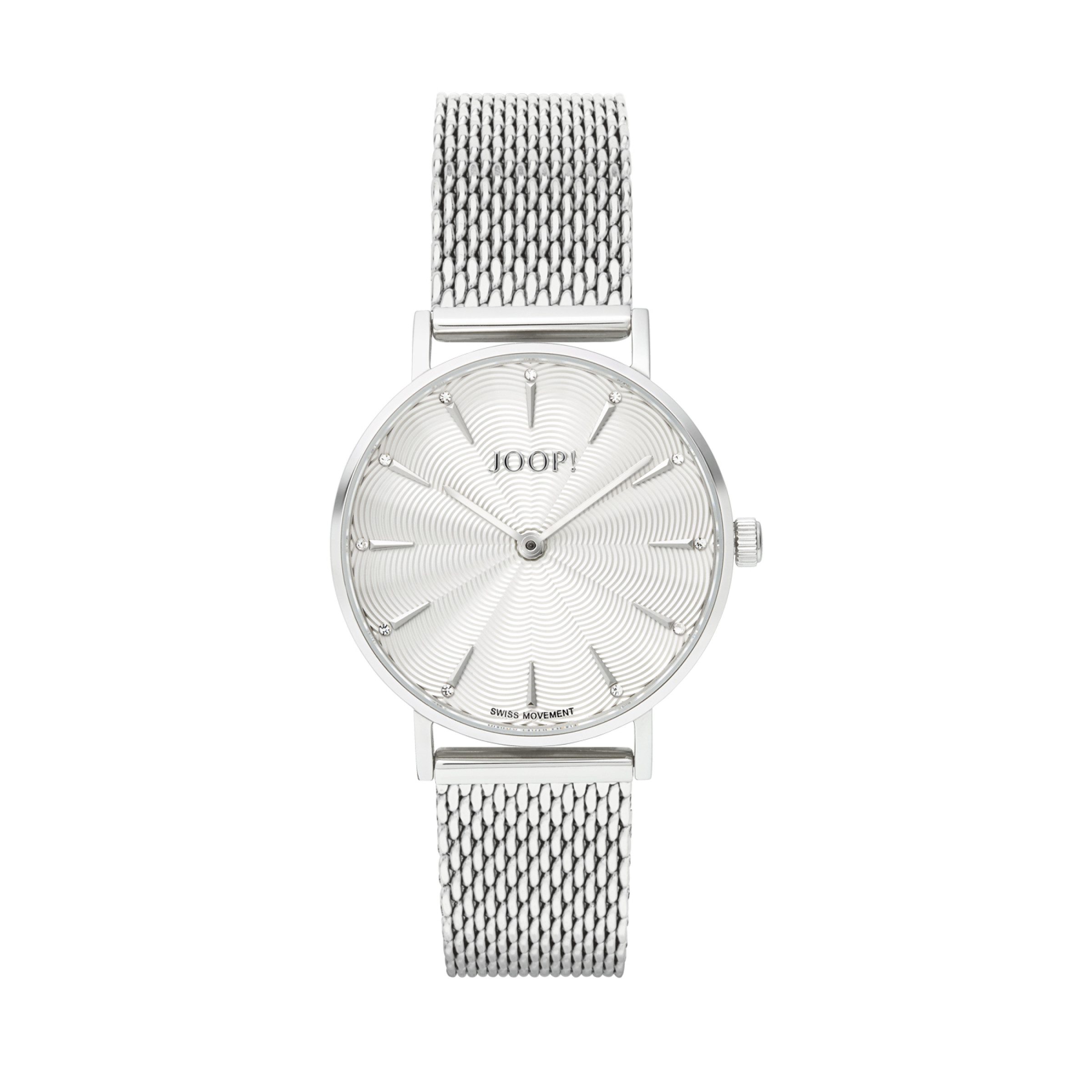 JOOP! Quarzuhr 2027509, Armbanduhr, Damenuhr, Edelstahlarmband, günstig online kaufen