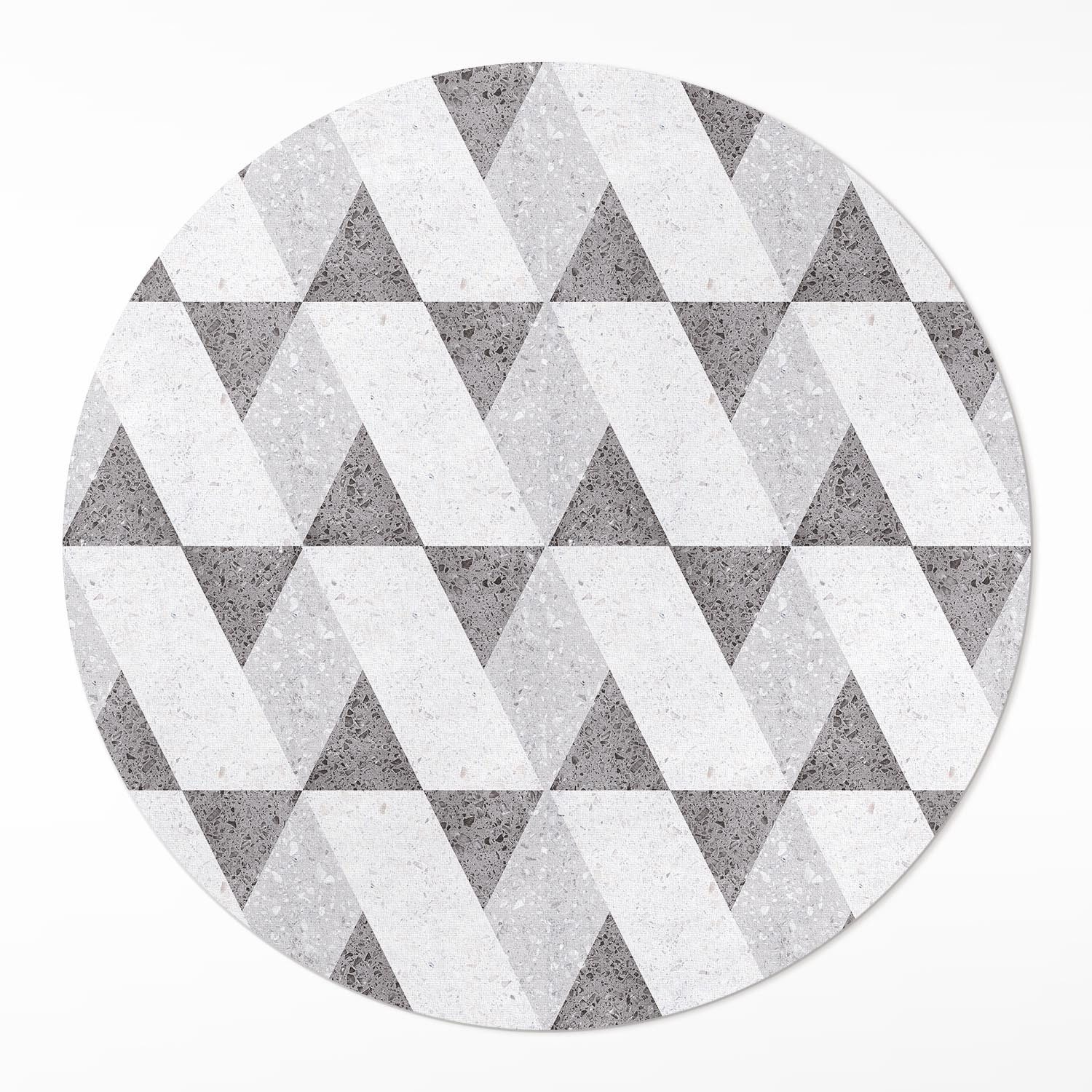 Tulup Vinylteppich Pvc Teppich Geometrische Fliesen Teppich Auf Pvc Vinyl Teppich Läufer, Höhe: 50 mm