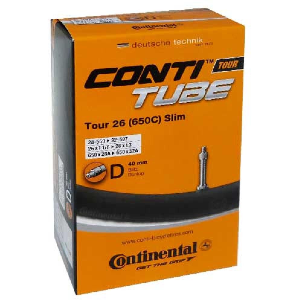 Fahrradschlauch Continental Conti Schlauch MTB 26 Tour D40 slim 28-559>32-597 40 mm DV