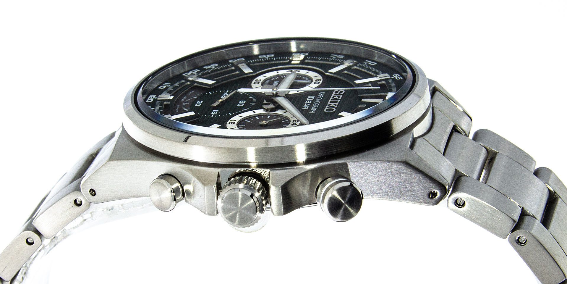 Seiko Chronograph Seiko Herrenuhr SSB405P1 Chronograph