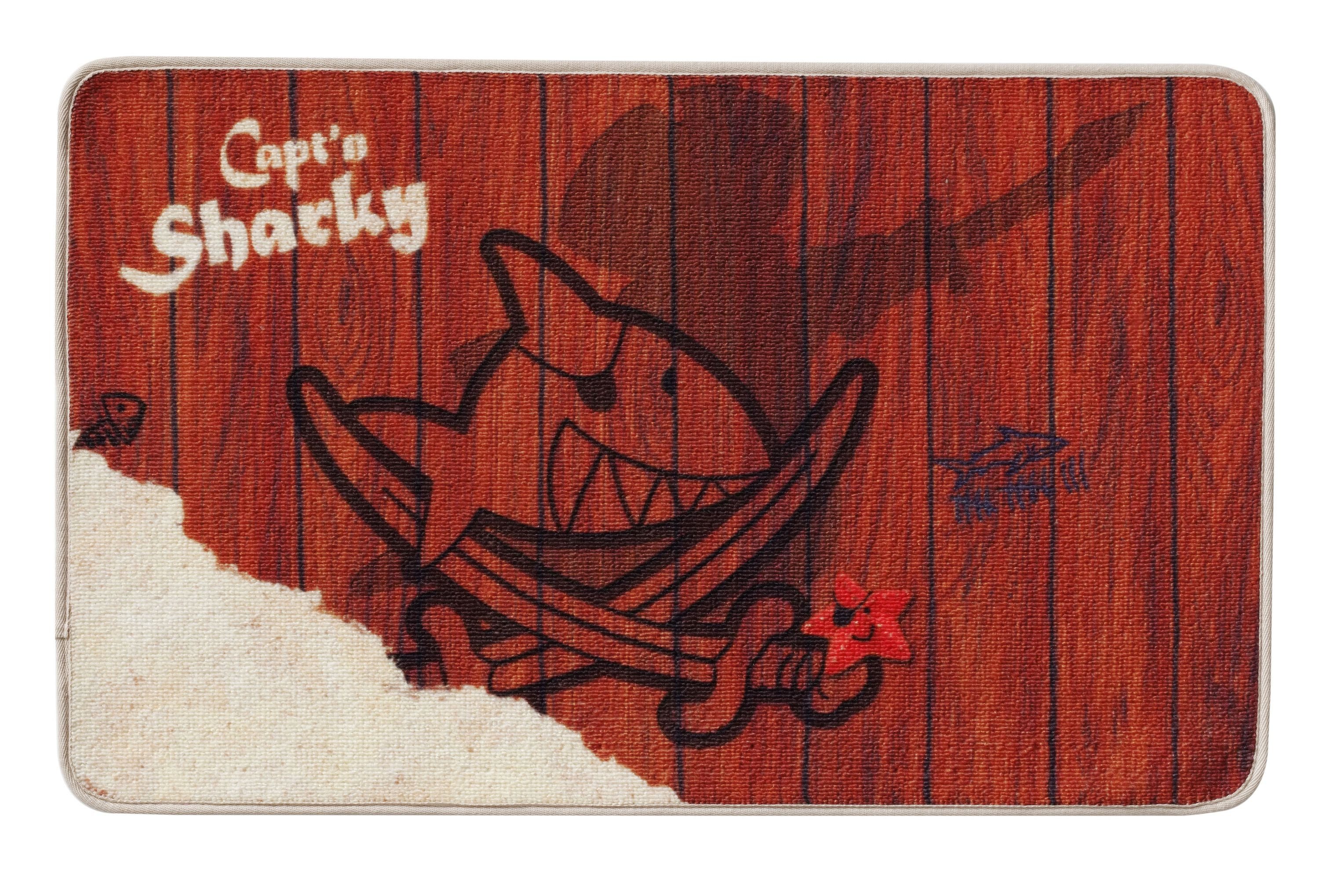 Capt`n Sharky Kinderteppich Capt´n Sharky Spielmatte 50x80cm