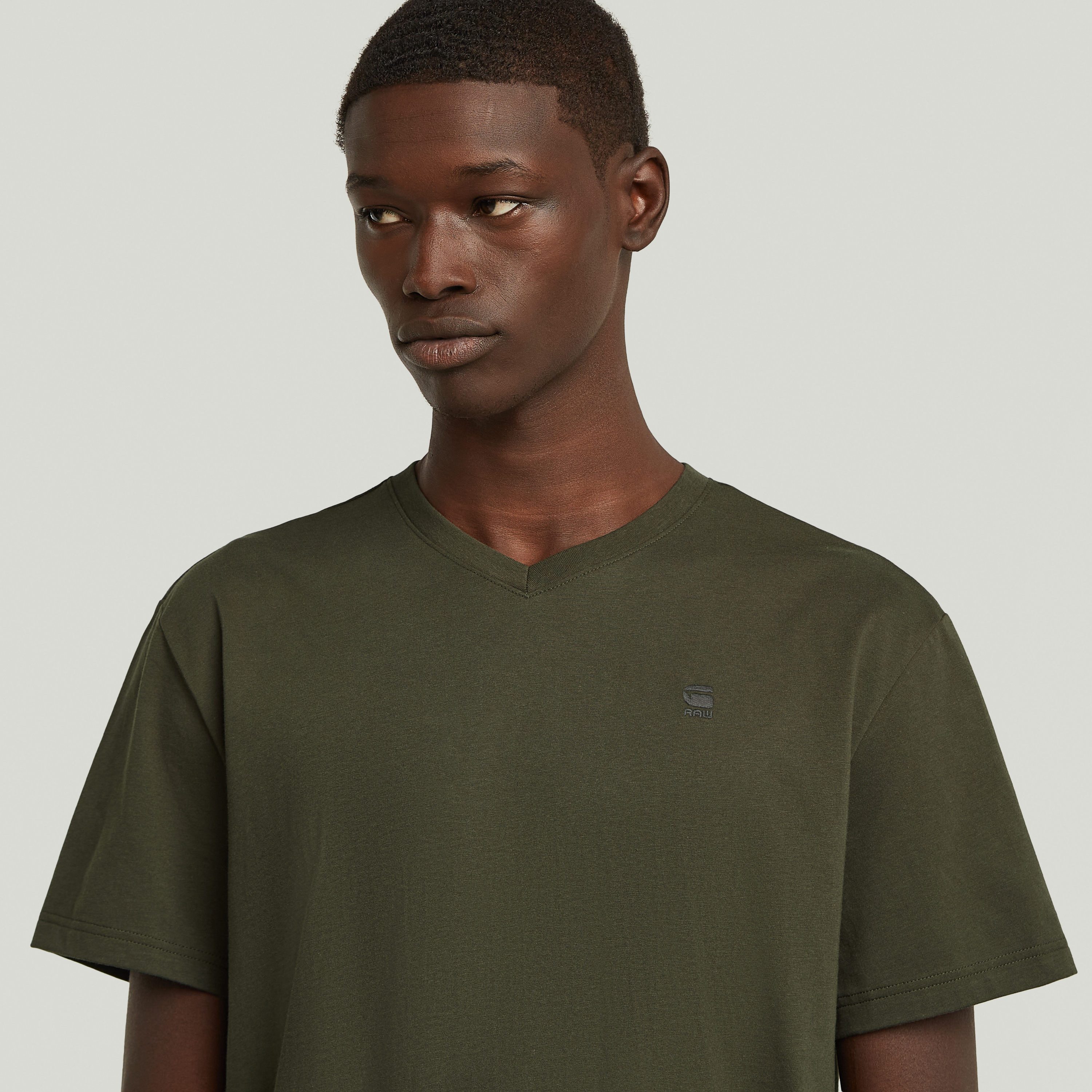 G-STAR T-Shirt Base-S T-Shirt mit kleinem Logo-Detail