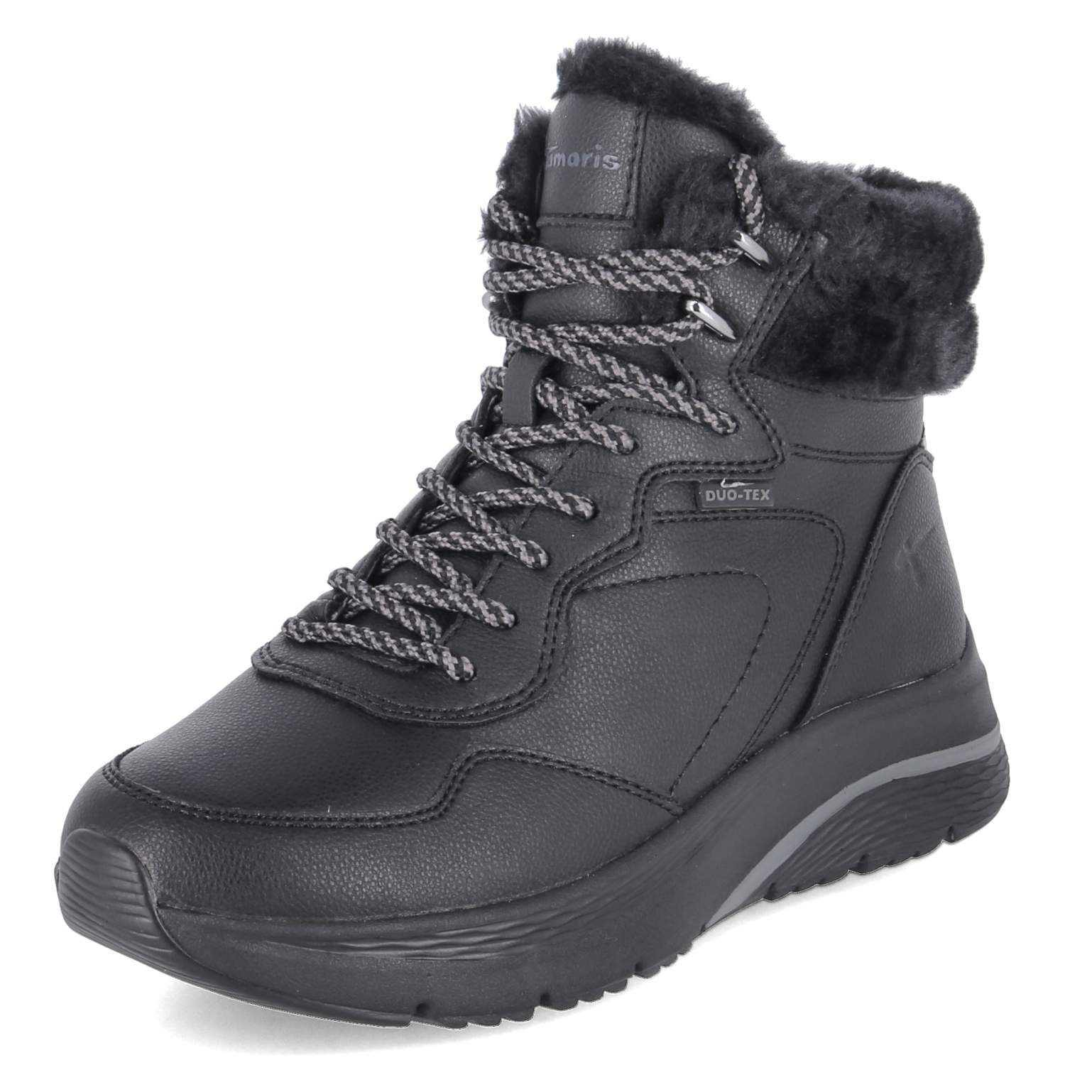Tamaris Tamaris 1-26278-45/001 Damen Textil & Synthetik black Winterstiefel