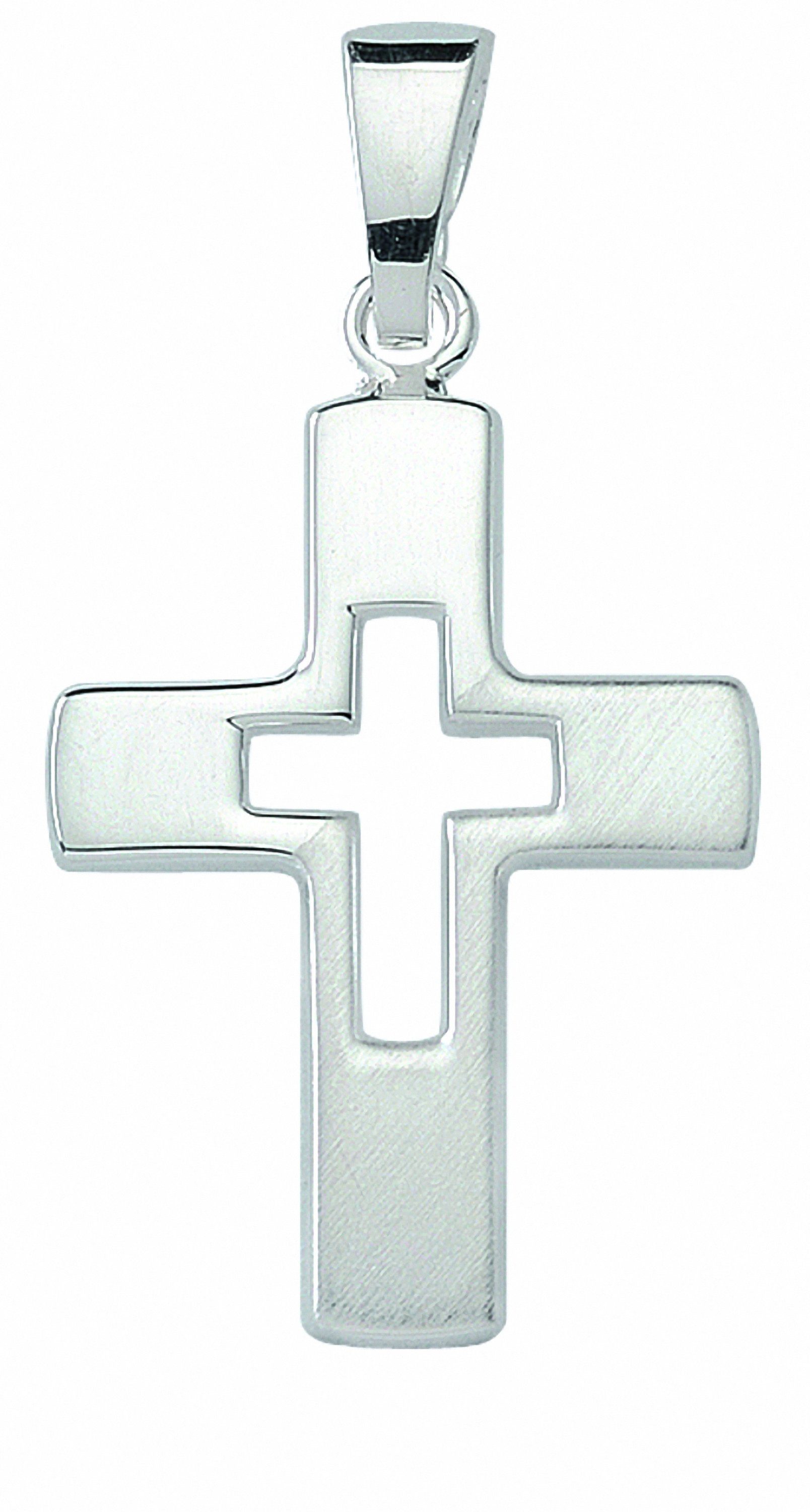 mit Schmuckset 925 Anhänger - Silber Adelia´s Kreuz mit Kette Anhänger, Halskette Set