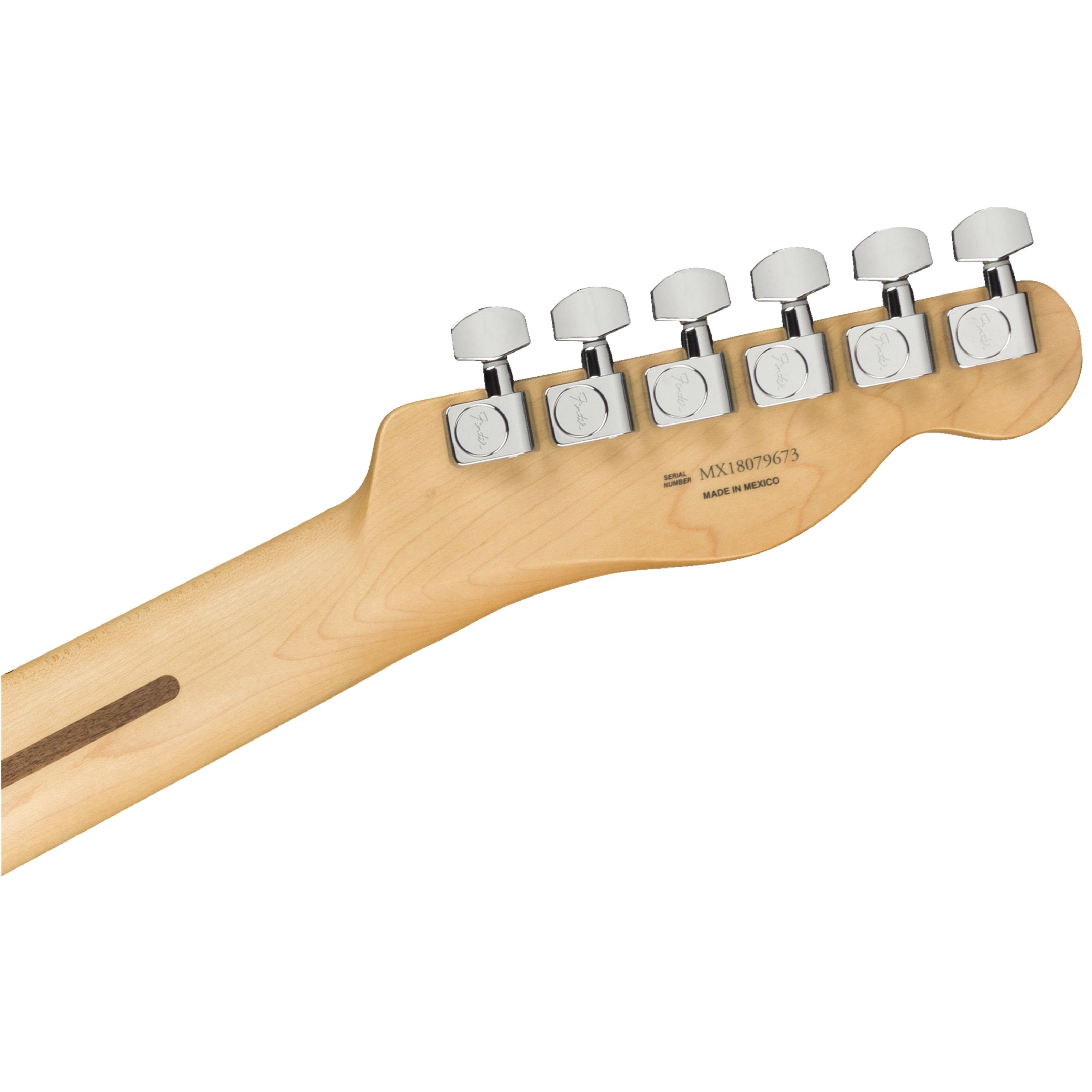 Telecaster Black E-Gitarre für MN Linkshänder - Lefthand Fender Player Spielzeug-Musikinstrument,