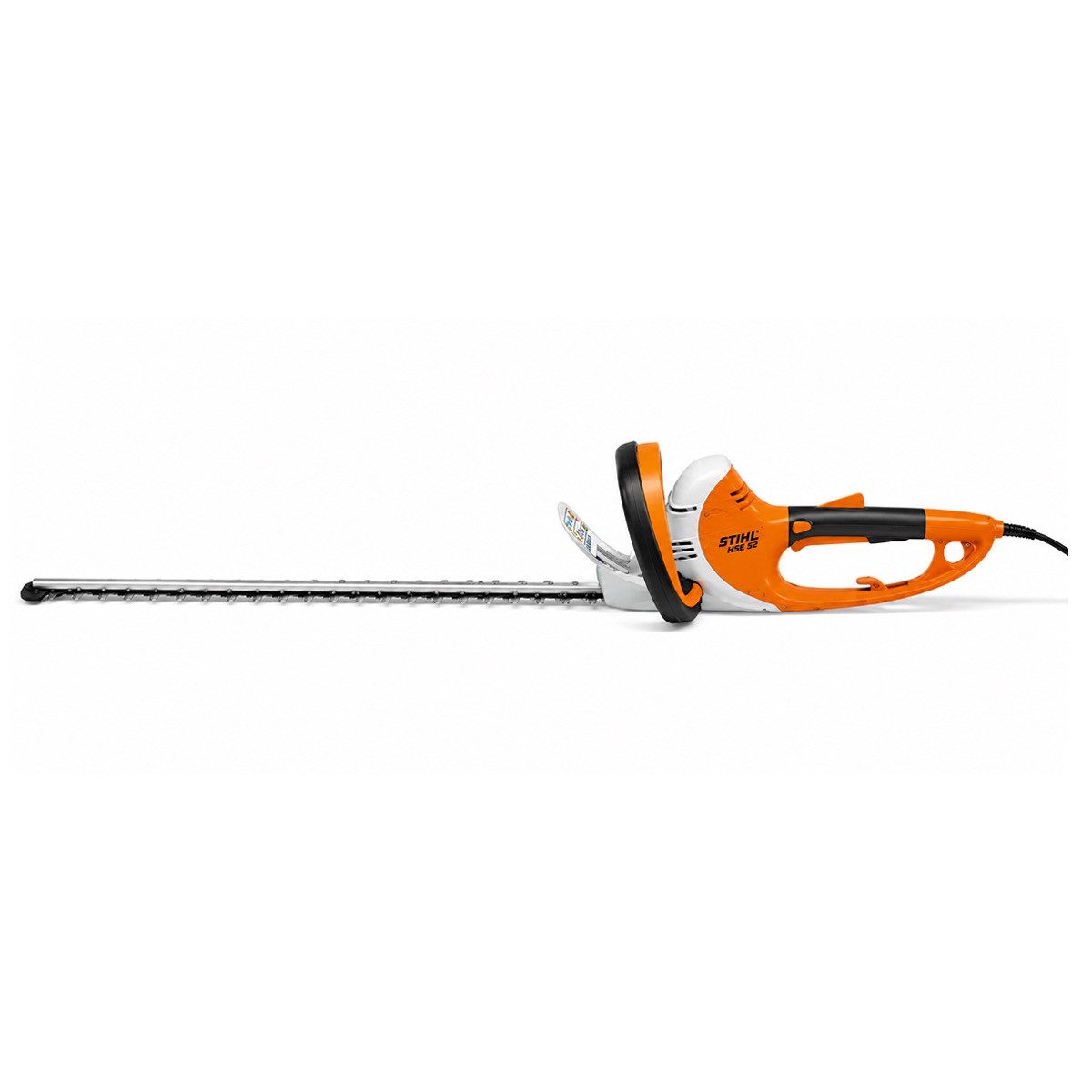 STIHL Elektro-Heckenschere STIHL HSE 71 Elektrische Heckenschere 60 cm, (Packung, 1 St., Umfangreiches Zubehör beinhaltet), Die STIHL HSE 71 ermöglicht flexibles Arbeiten dank drehbarem Griff