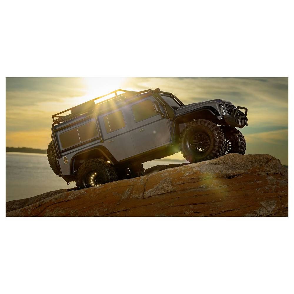 Traxxas RC-Auto TRX-4 Land Rover Defender Brushed 1:10 RC Modellauto Elektro Crawler