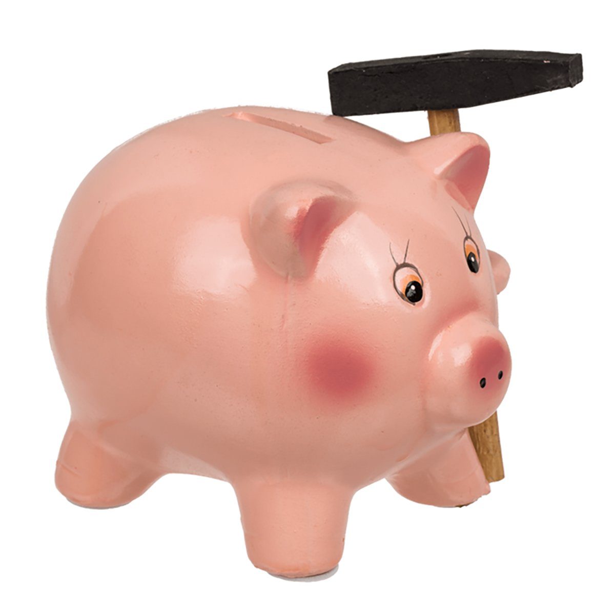 Out of the Blue Spardose Spardose Schwein mit Hammer – Bild 3 von 5