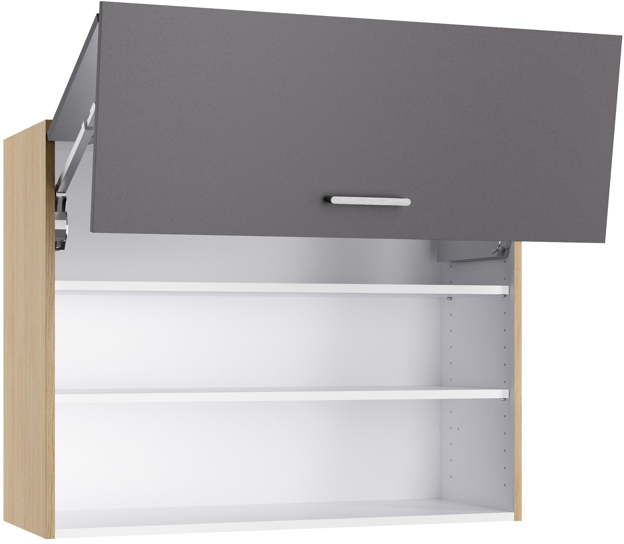 KOCHSTATION Faltlifthängeschrank KS-Lucy Breite 90 cm, Höhe 70,4 cm, mit 1 Faltlifttür, 2 Einlegeböden