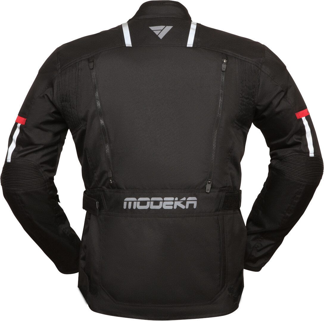 Modeka Motorradjacke Raegis Motorrad Textiljacke Rückenprotektor enthalten, günstig online kaufen
