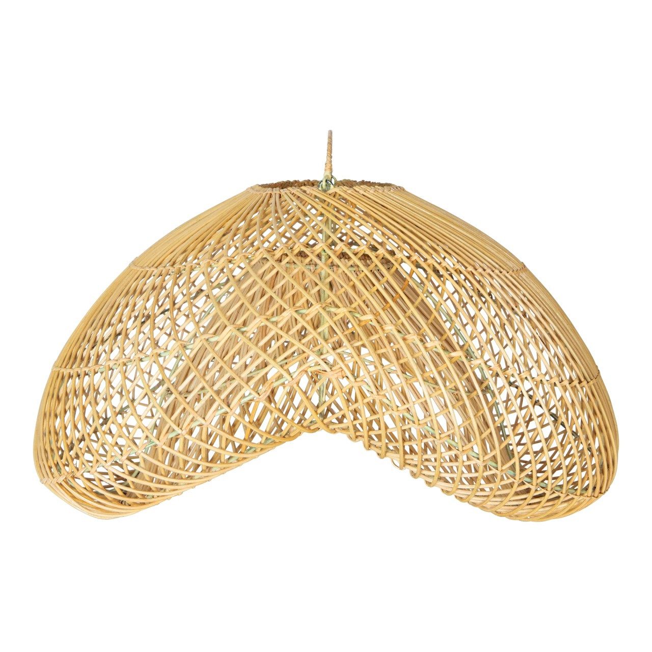 PTMD Stehlampe Лампиschirm Maze Boho Organic Rattan Webbing