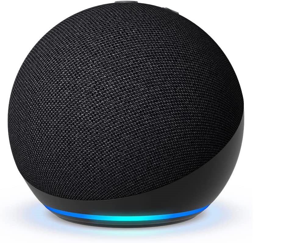 Amazon Echo Dot (5. Generation) Sprachgesteuerter Lautsprecher (WLAN (WiFi), Bluetooth, Alexa Smart Sprachsteuerung)