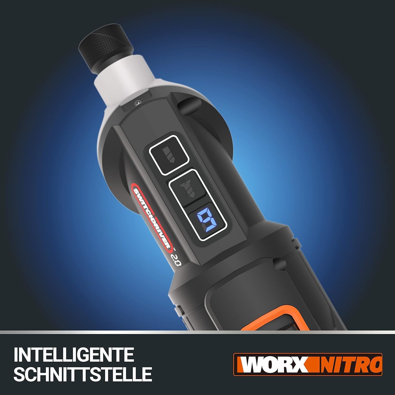 Worx Akku-Bohrschrauber Worx Akku-Bohrschrauber WX177.9 Switchdriver ohne Akku und Ladegerät, max. 1700,00 U/min