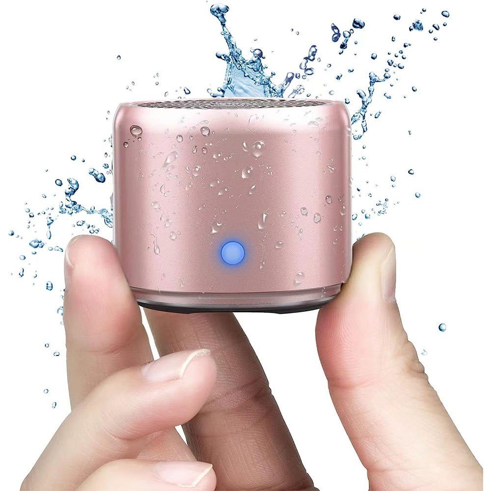 Mini-Wireless-Bluetooth-Lautsprecher Kofferpaket Rosa im TUABUR Bluetooth-Lautsprecher