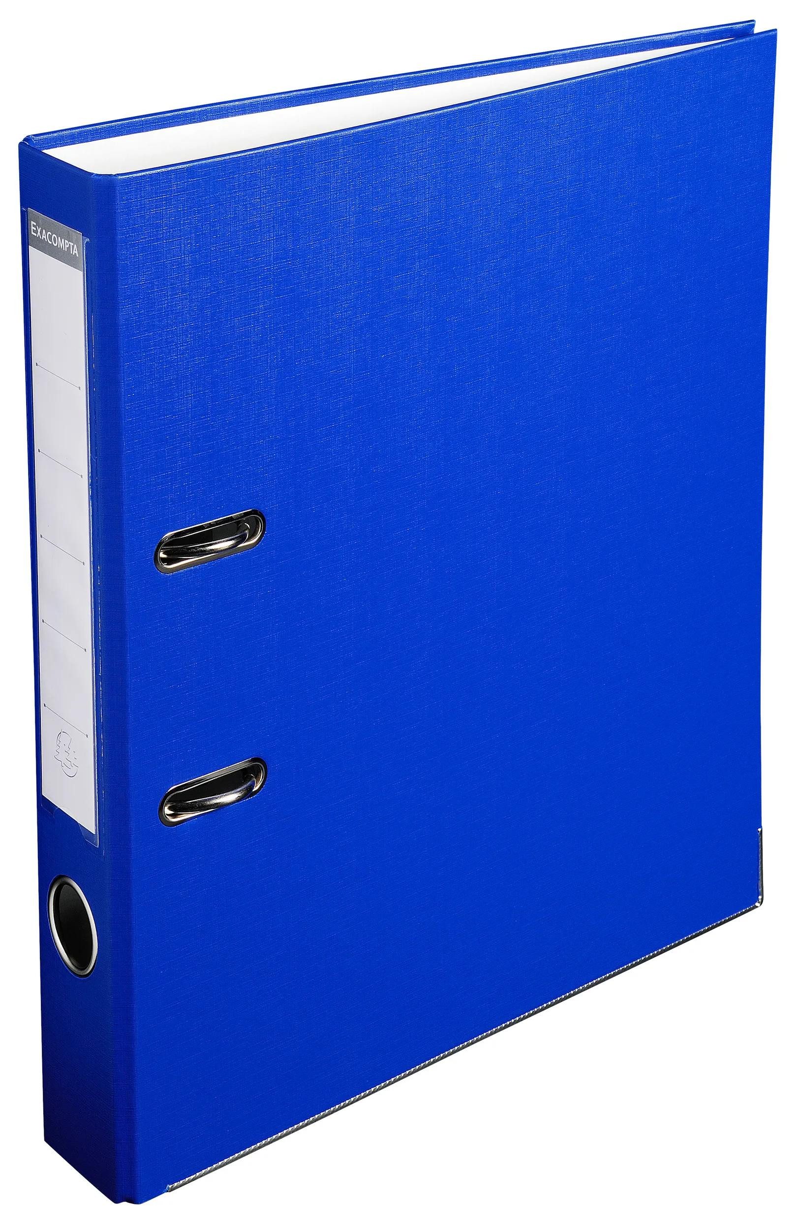 EXACOMPTA Aktenordner 20x Ordner PP, + 2 Ringen, Rücken 50mm, 32x29cm A4, sortiert, 915400B, Ringbuch/Ordner