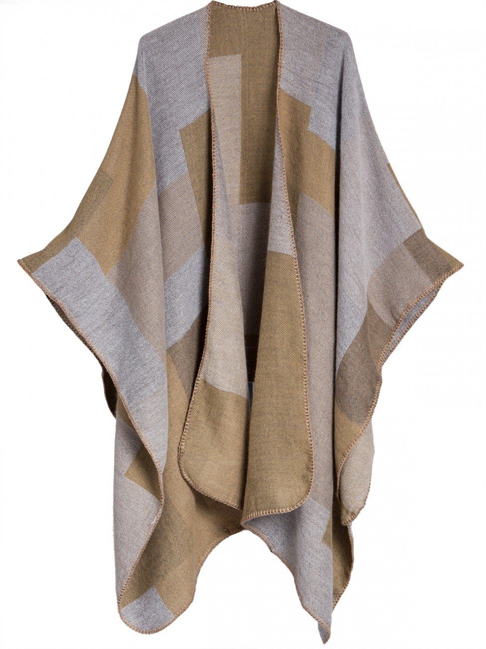 Caspar Poncho Caspar PON008 Damen Poncho günstig online kaufen