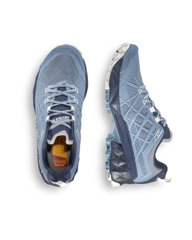 La Sportiva Trail-Laufschuhe Akyra II stoneblau/hellgrau Damen Wanderschuh