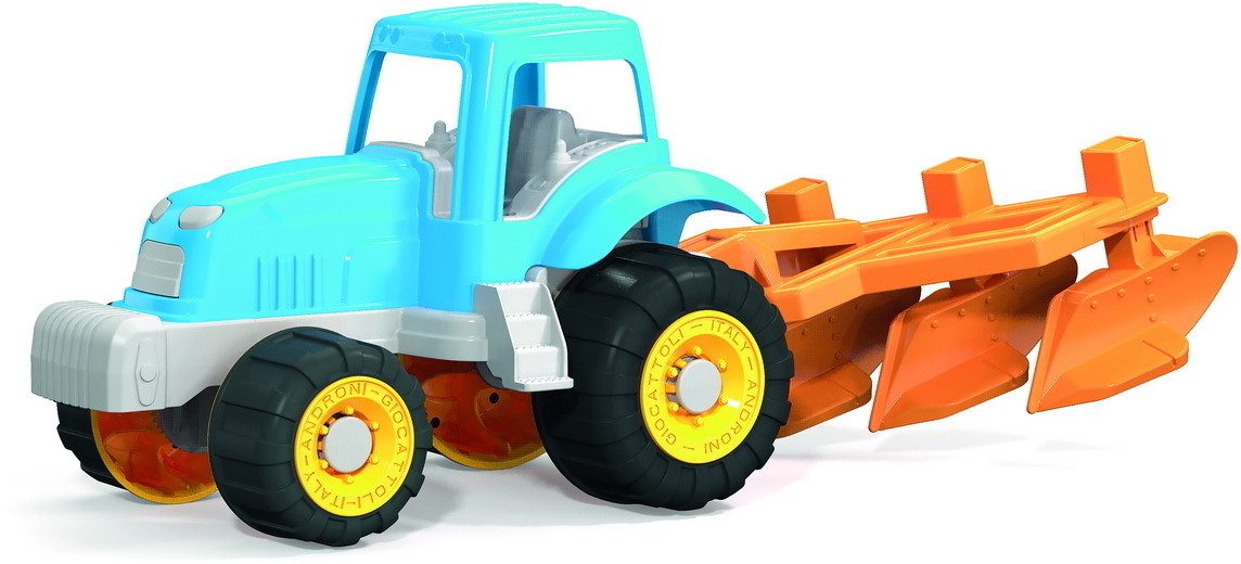 SIMBA Spielzeug-Traktor Spielfahrzeug Landwirtschaft Traktor mit Pflug 107134778