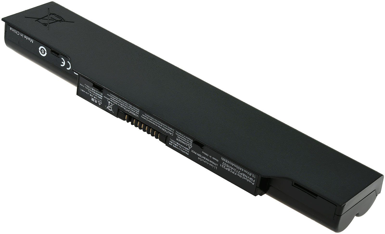 Powery Standardakku für Laptop Fujitsu LifeBook A532 Laptop-Akku 4400 mAh (11.1 V)