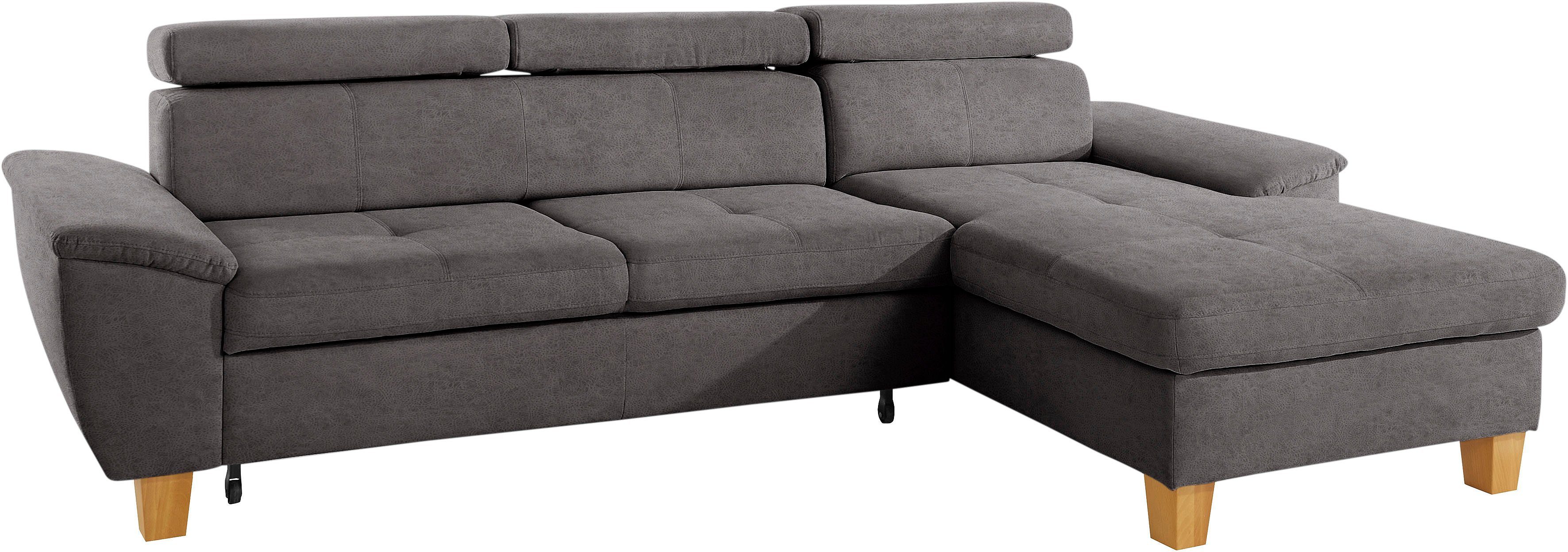 exxpo - sofa fashion Ecksofa Enya, aufwendige Detailverarbeitung, hoher Sit günstig online kaufen