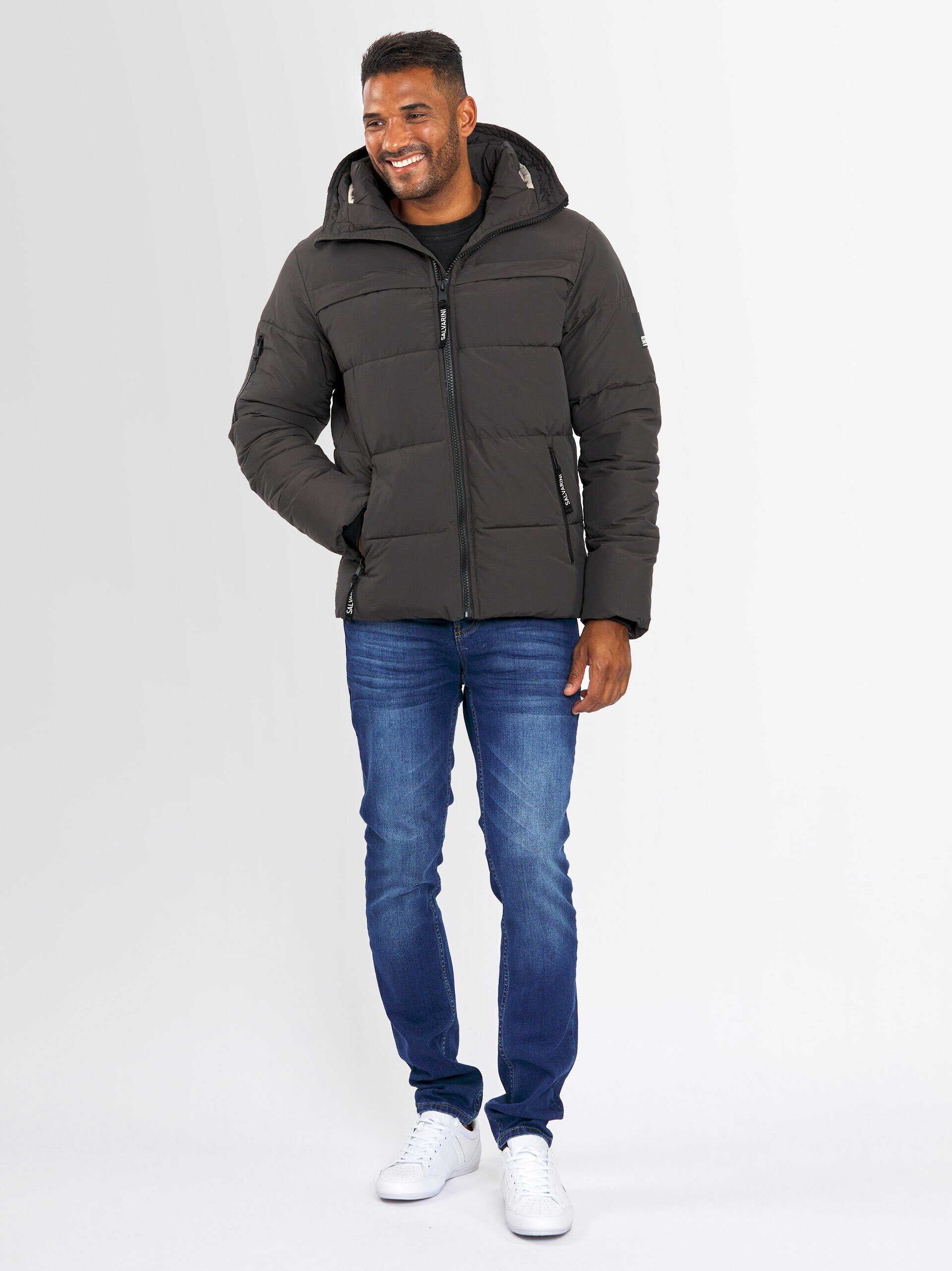 Alessandro Salvarini Winterjacke ASDiego mit extra hohem Kragen und vielen günstig online kaufen