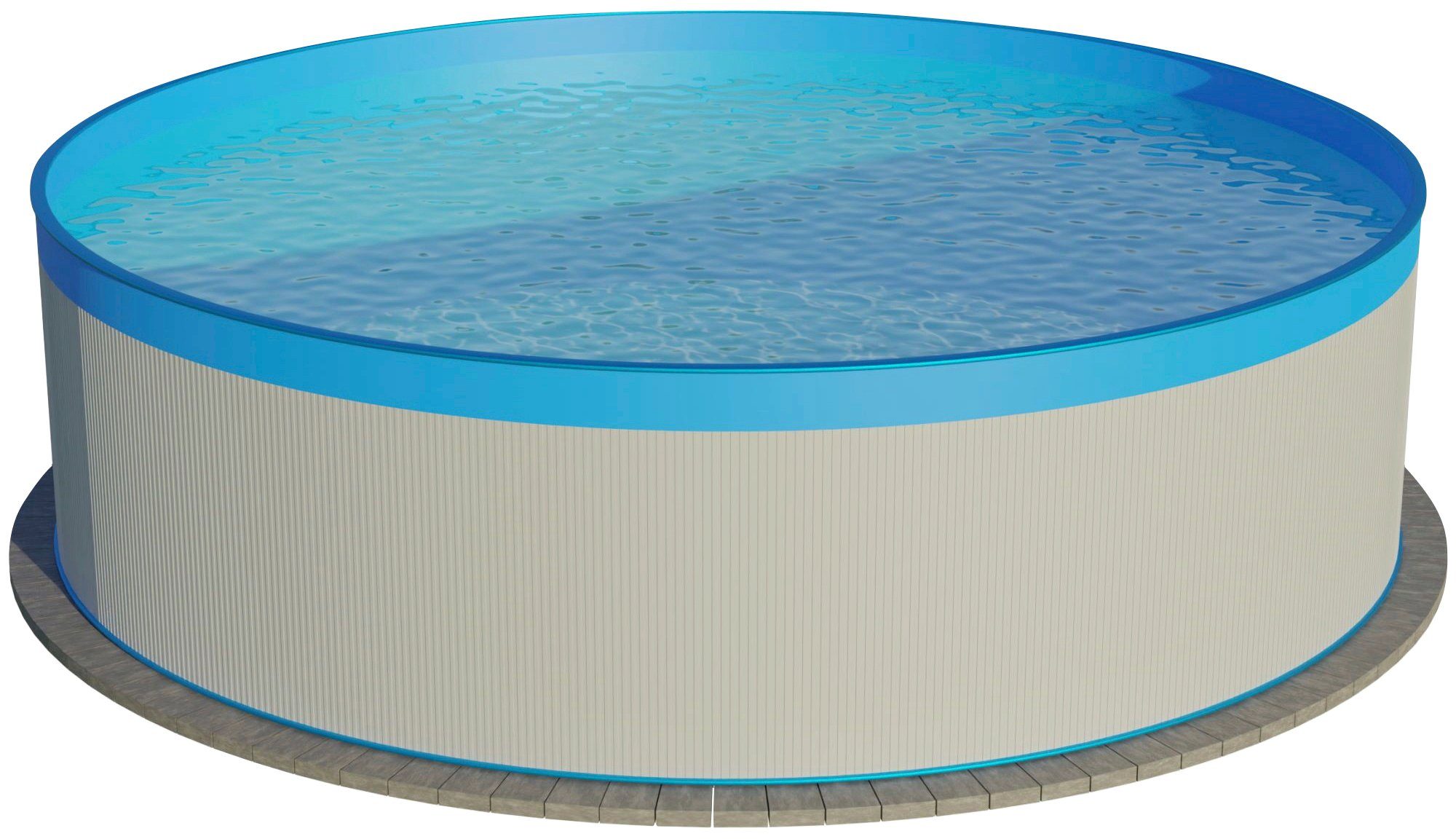 SUMMER FUN Rundpool (3-tlg., Becken,  Einhängekartuschenfilteranlage,  Leiter), 3-tlg., ØxH: 350x90 cm