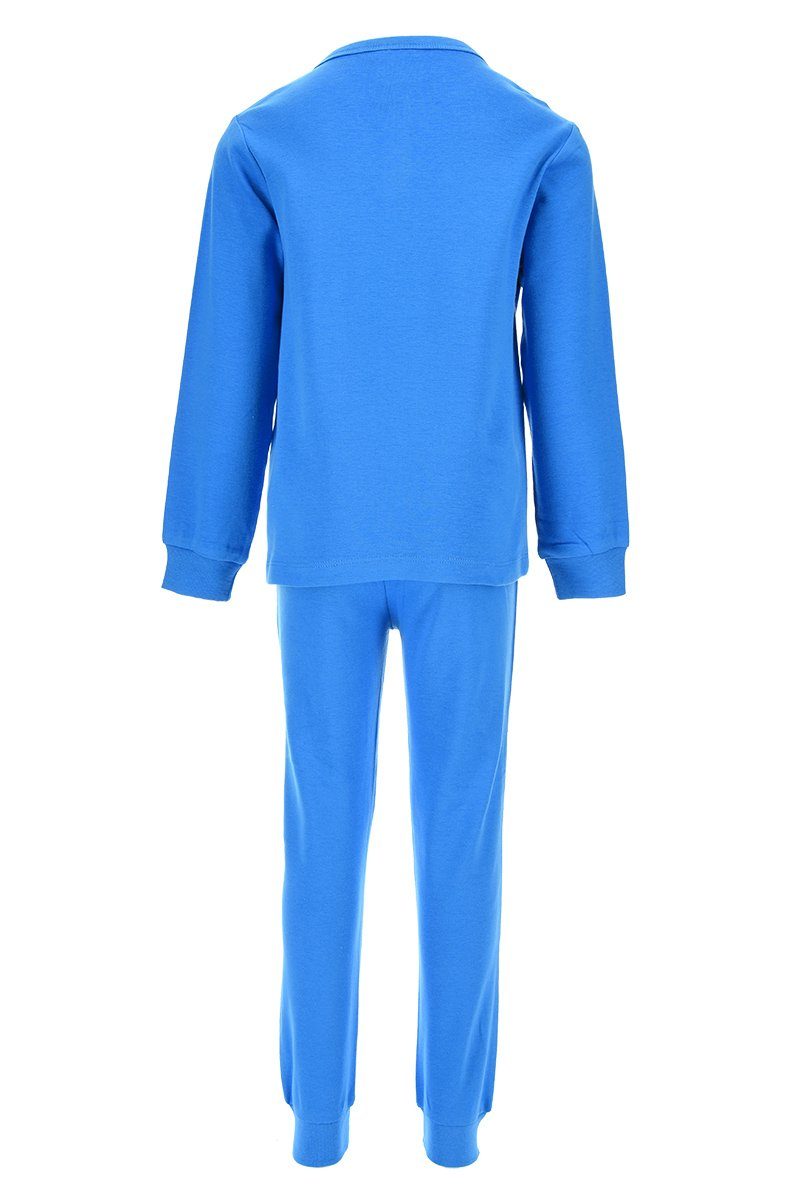 Jungen tlg) 98-116 (2 Blau Pyjama cm Gr. langarm Schlafanzug Bing