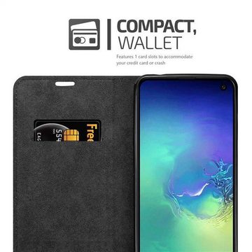 Cadorabo Handyhülle Samsung Galaxy S10e Samsung Galaxy S10e, Klappbare Handy Schutzhülle - Hülle - mit Standfunktion und Kartenfach