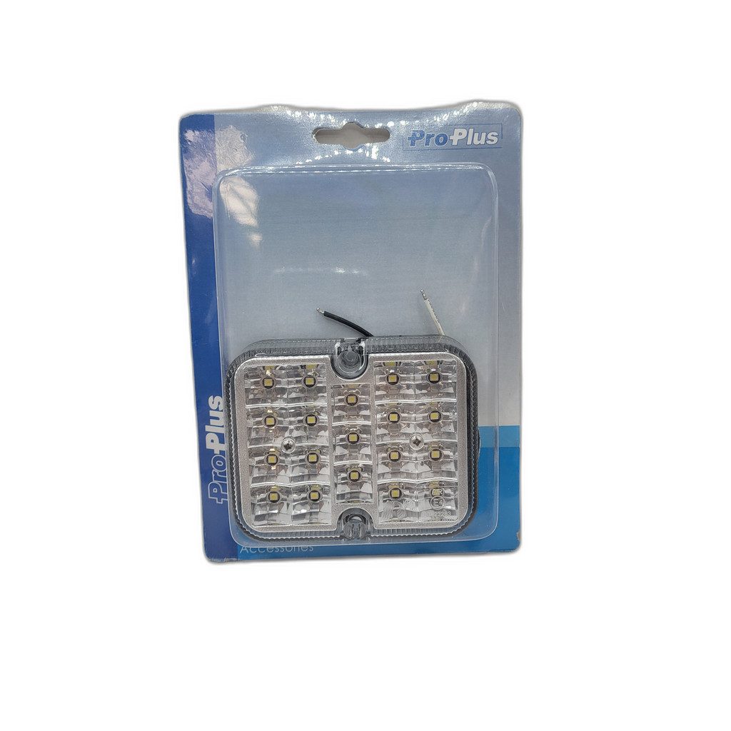 Anhänger Rückfahrleuchte 100x81mm 19LED im Blister