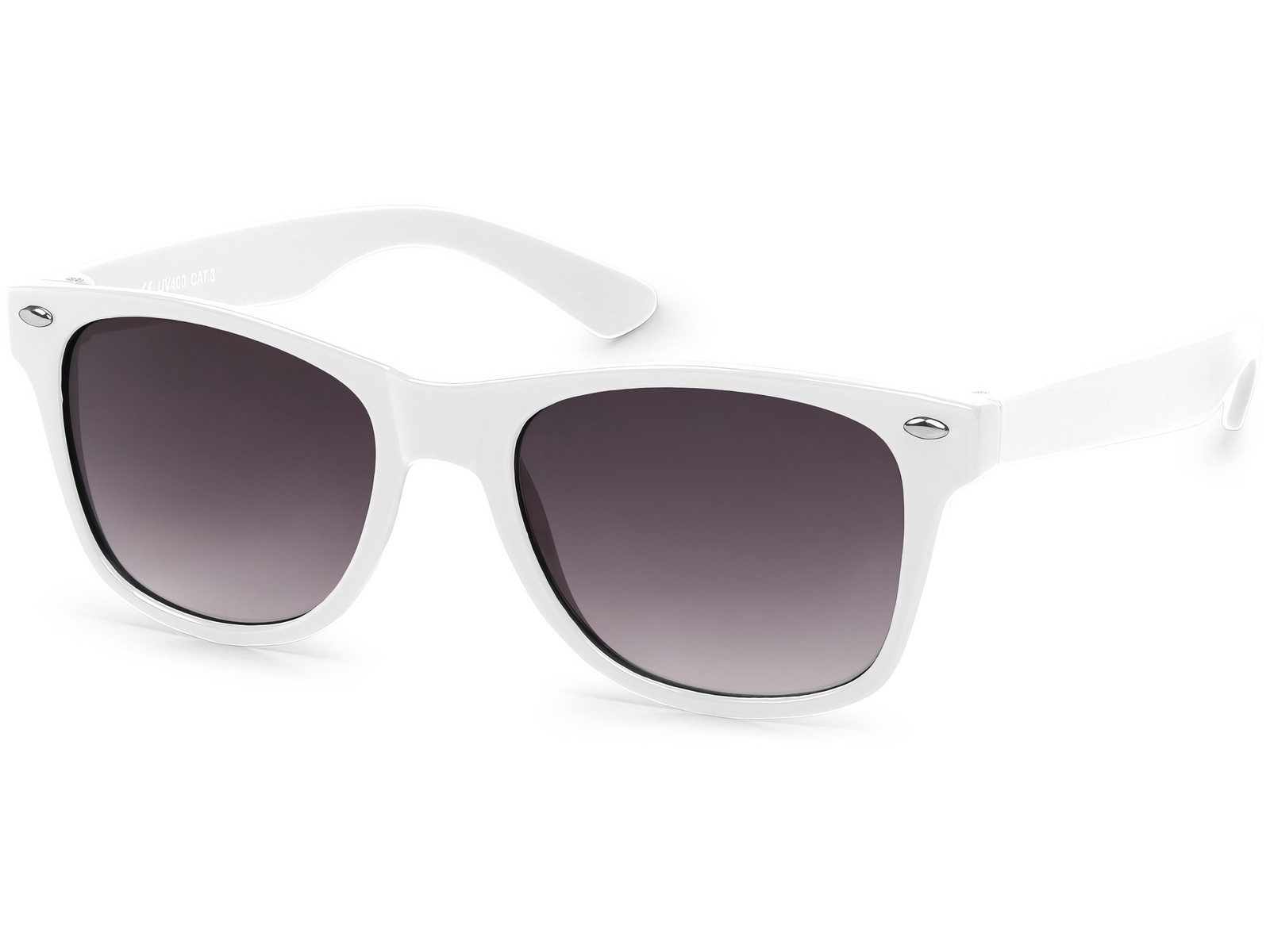 styleBREAKER Wayfarer Kinder Sonnenbrille Nerd Style (1-St)