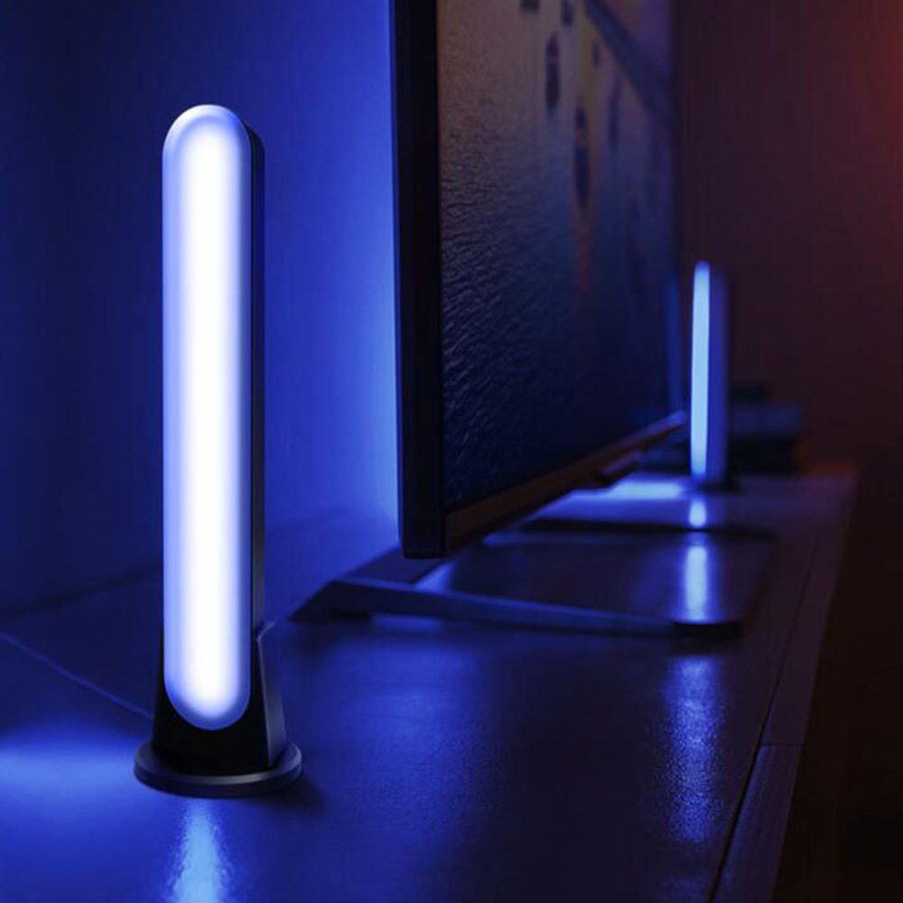 GelldG LED Dekolicht LED Light bar mit Kamera, Wi-Fi RGBIC TV Hintergrundbeleuchtung | Leuchtfiguren