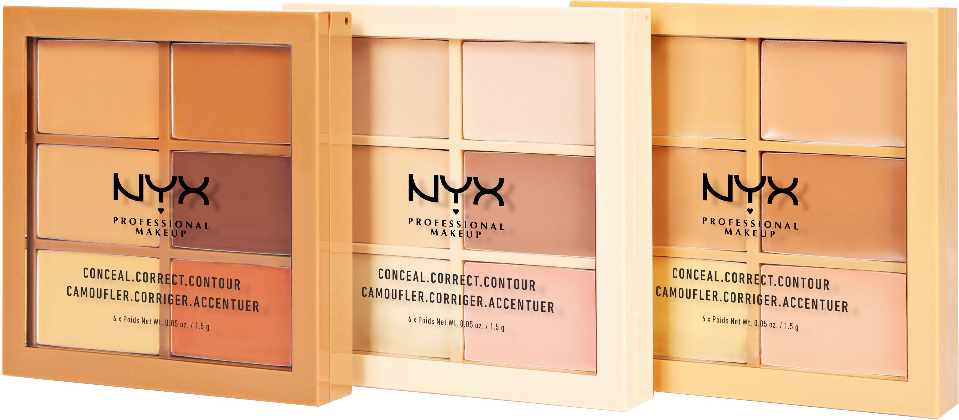 Concealer Professional NYX Color Palette NYX Makeup Correcting