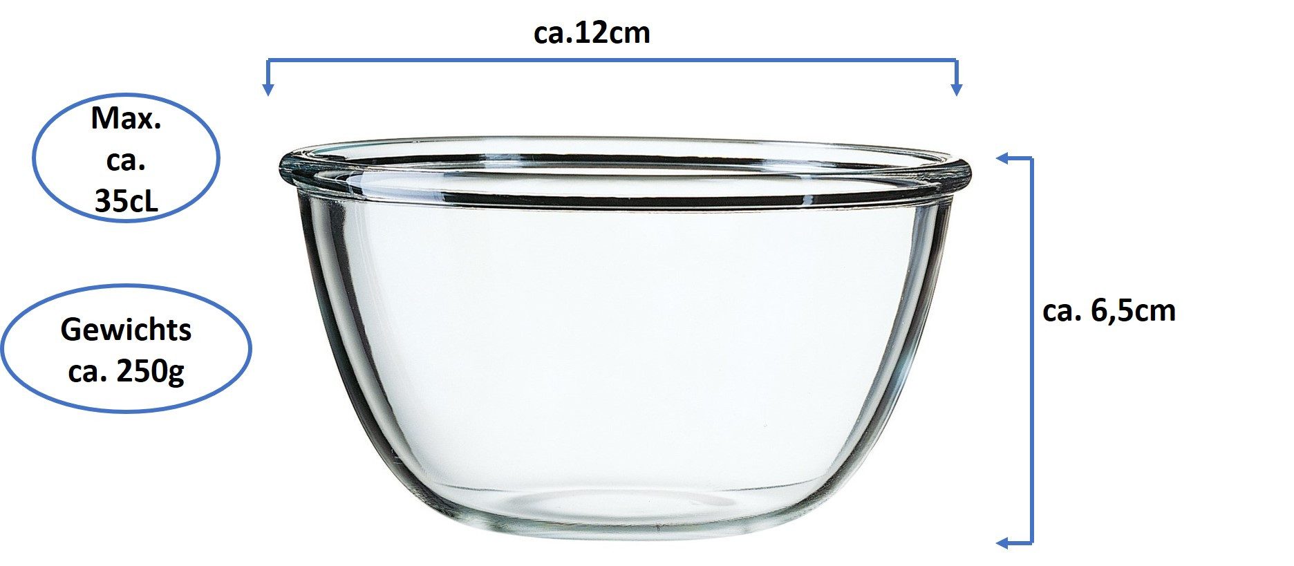 ARCOROC Schale Cocoon Schale 12 cm, 35cl, (1-tlg)