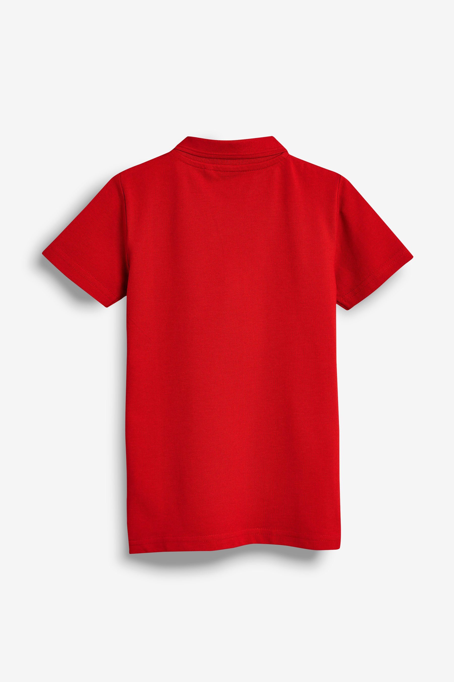 Next Poloshirt Schul-Poloshirts aus Baumwolle 2er-Pack Red (2-tlg) im