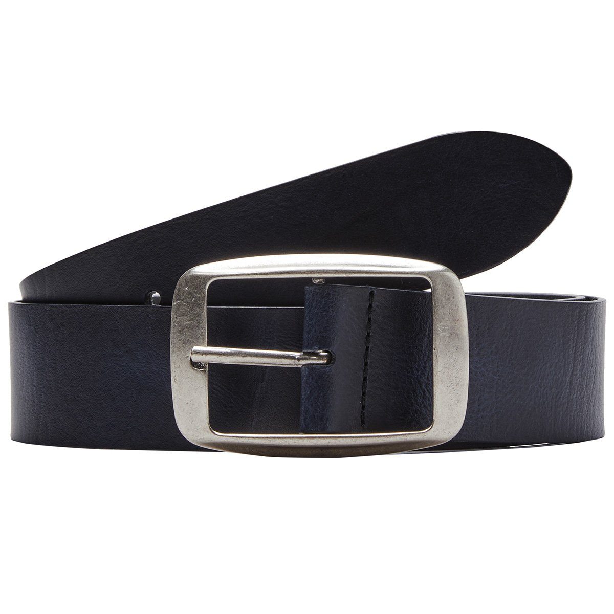 s.Oliver Ledergürtel Taillengürtel Gürtel Frauen Ledergürtel Dunkelblau 213 günstig online kaufen