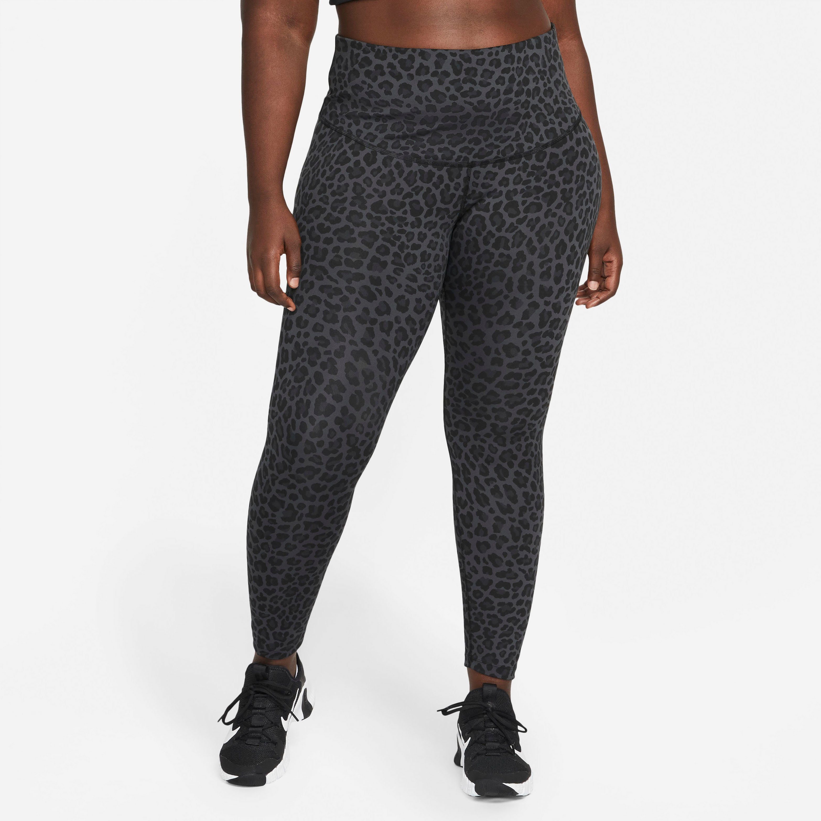 Nike Trainingstights Dri-FIT One Women's High-Rise Printed Leggings (Plus Size) | Trainingshosen