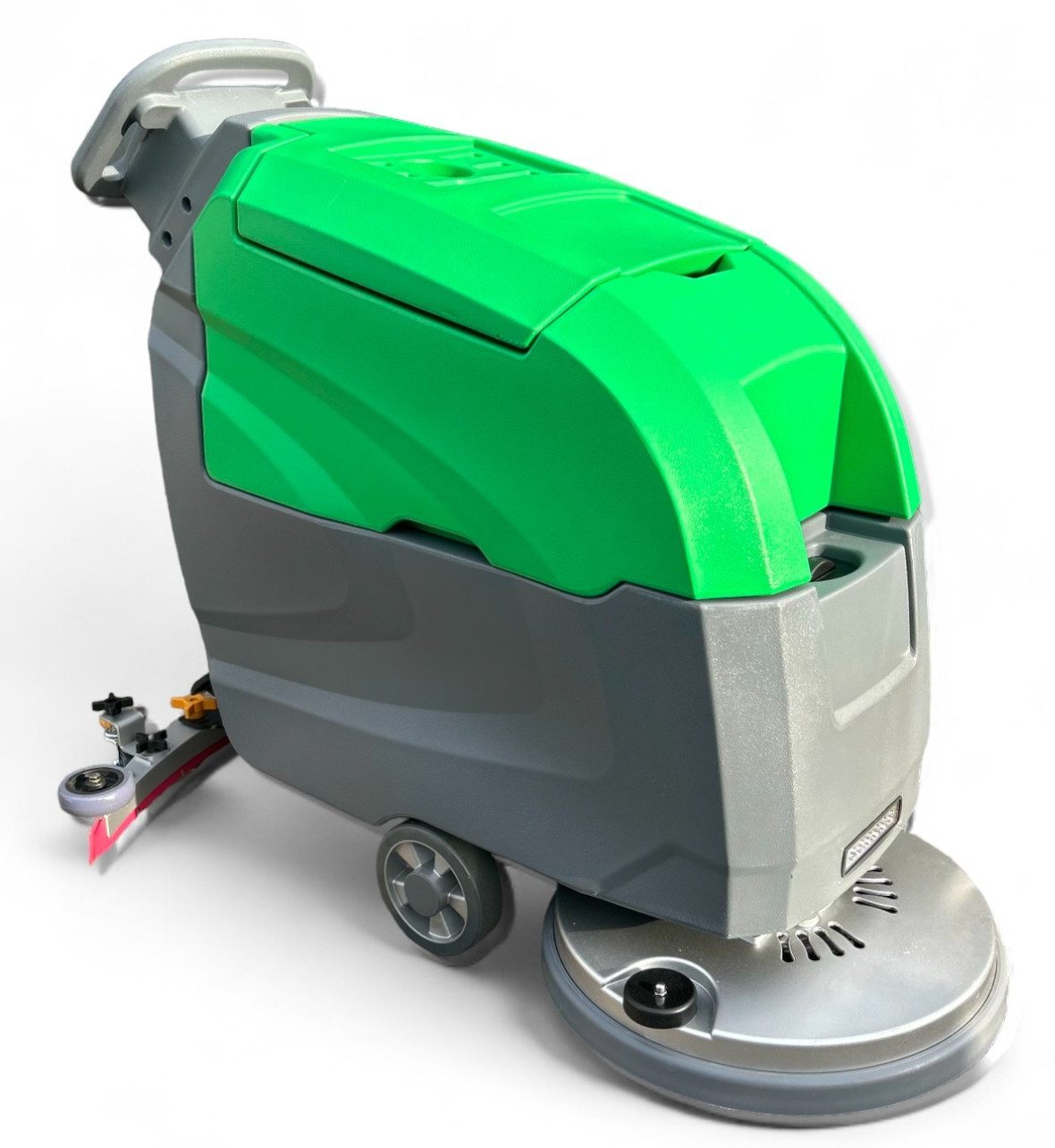 DeTec. Hartbodenreiniger Scheuersaugmaschine Akku Bodenreiniger 24V 100Ah Putzmaschine