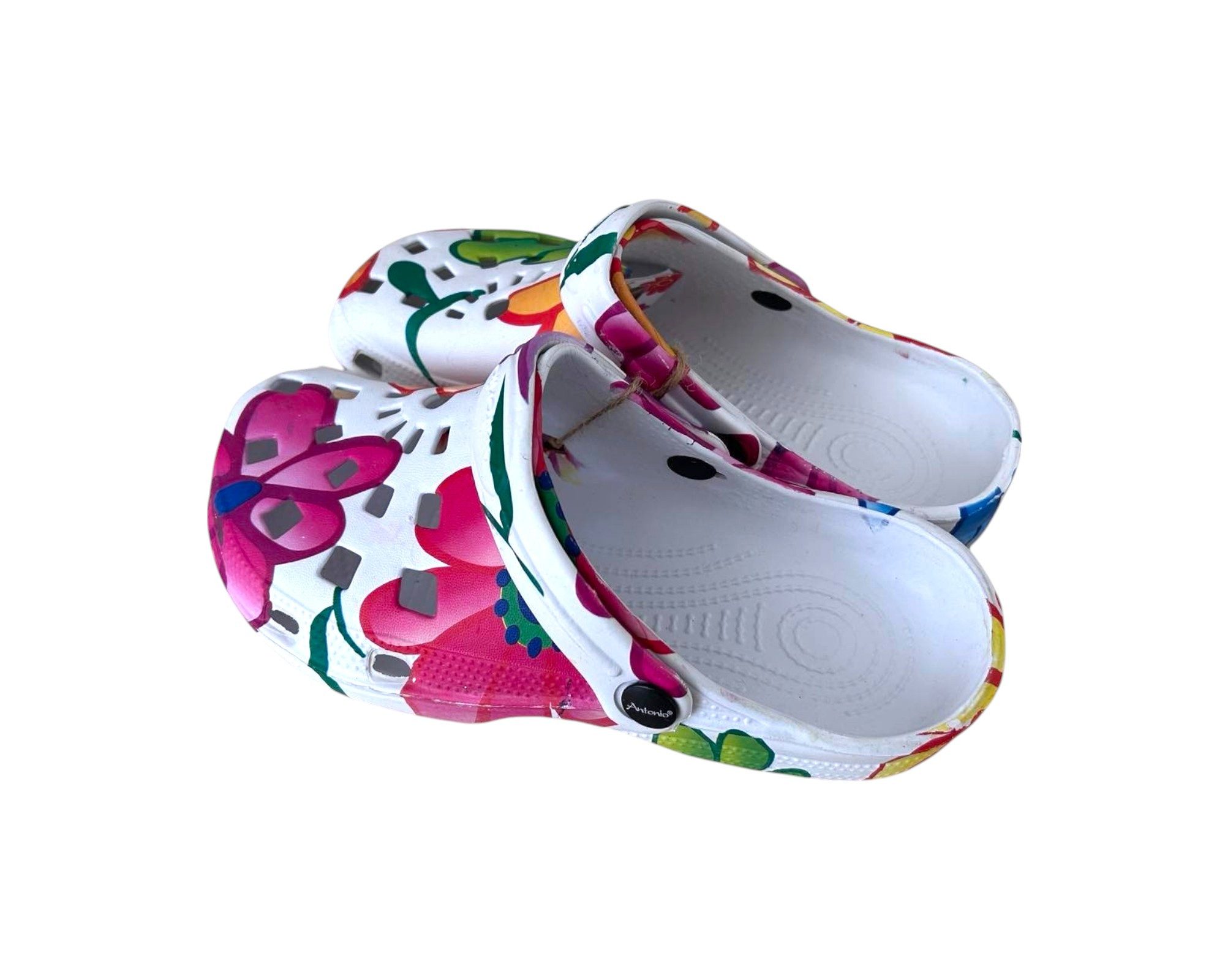 VewoTex Damen Clogs Blumen » günstige günstig online kaufen
