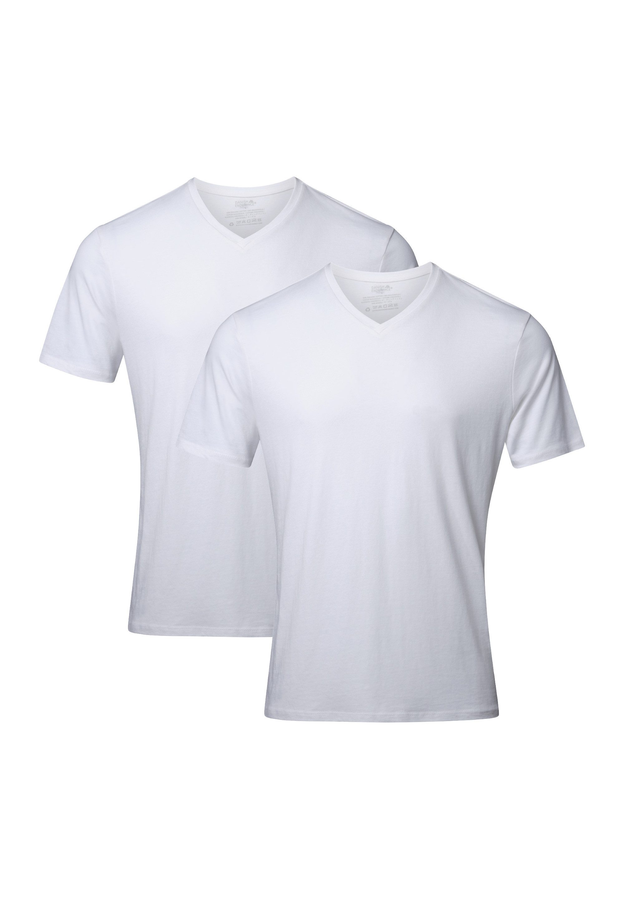DANISH ENDURANCE T-Shirt V Herren (2er-Pack) günstig online kaufen