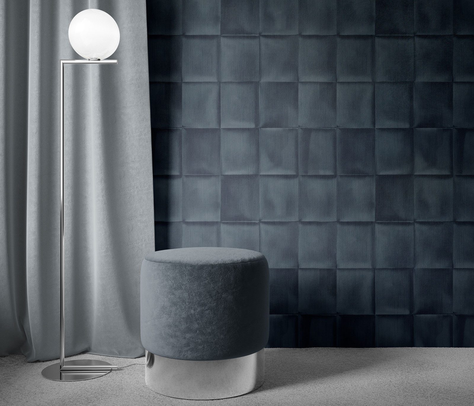 BRICOFLOR Vliestapete, Gemustert, (1 St)