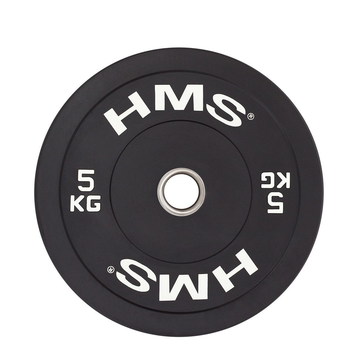 Hantelscheibe Olympische Hantelscheiben Bumper Schwarz 5 - 15kg
